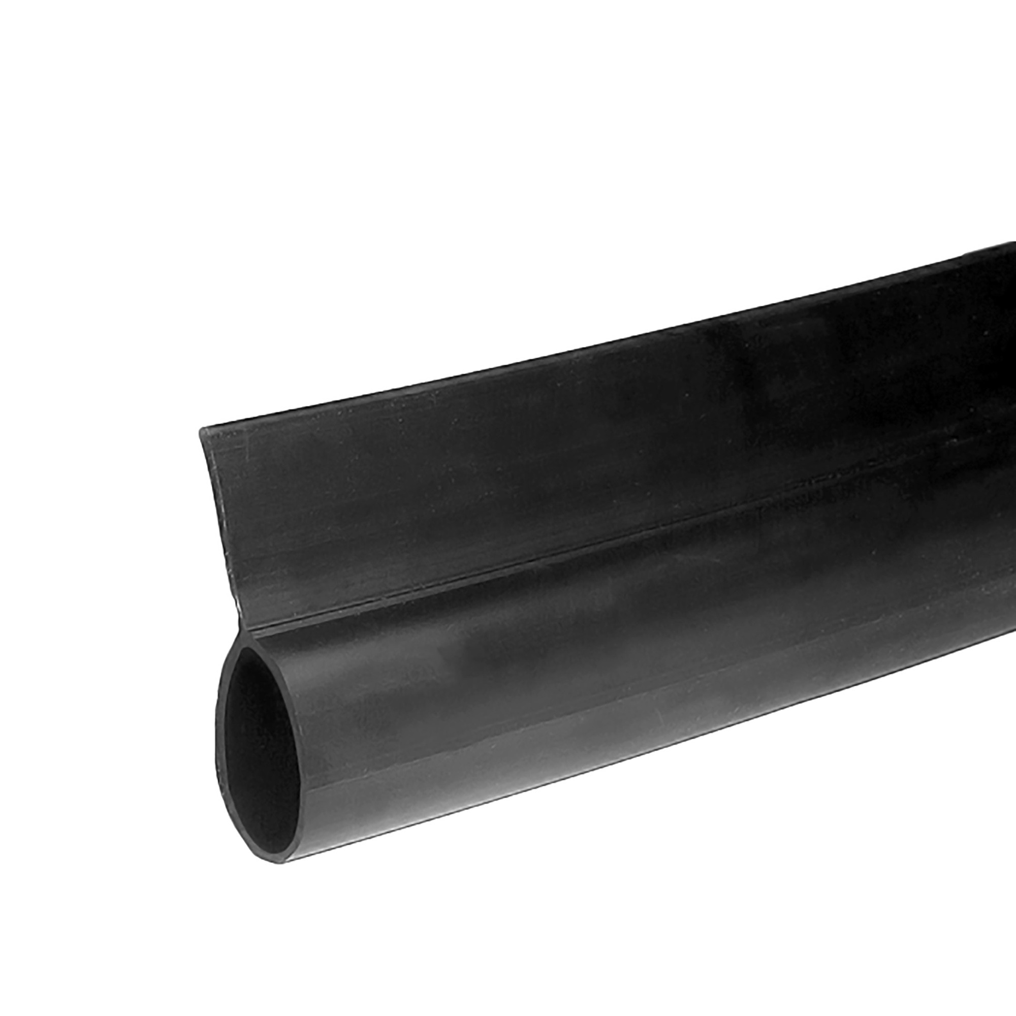 Miller Edge Bottom Bulb Seal (100' Roll, Priced Per Foot) Black BS0101 Gate Opener Safety